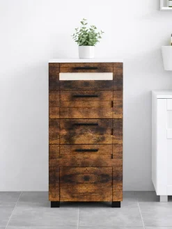 VCM Midischrank »Midischrank Schubladen Nilari 76 x 38 x 28 cm« 1 Stk. tlg.