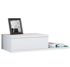 VCM Nachttisch »Design Wandschublade Nachttisch Regal Konsila L« 1 Stk. tlg.