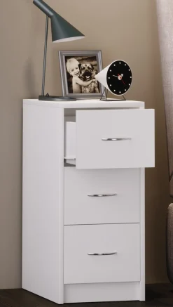 VCM Nachttisch »Holz Nachtschrank Nachttisch Schublade Boxal Maxi« 1 Stk. tlg.