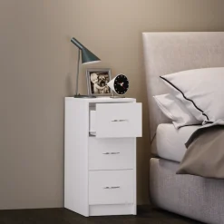 VCM Nachttisch »Holz Nachtschrank Nachttisch Schublade Boxal Maxi« 1 Stk. tlg.