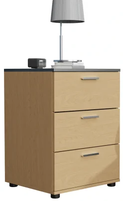VCM Nachttisch »Holz Nachtschrank Nachttisch Schublade Testalo« 1 Stk. tlg.