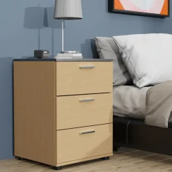 VCM Nachttisch »Holz Nachtschrank Nachttisch Schublade Testalo« 1 Stk. tlg.