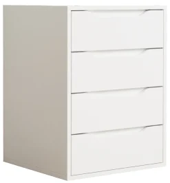 VCM Nachttisch »Holz Nachtschrank Nachttisch Schublade Malira L« 1 Stk. tlg.