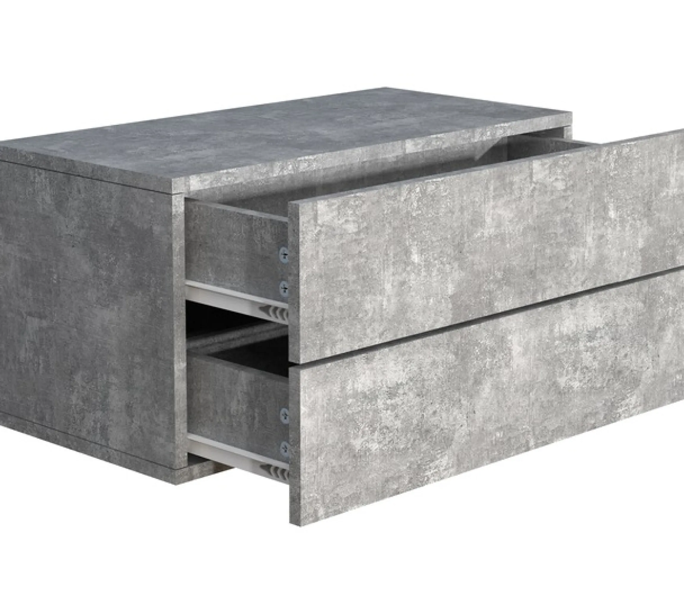 VCM Nachttisch »Holz Wandschublade Wand Hänge Nachttisch Usal L60« 1 Stk. tlg.