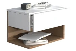 VCM Nachttisch »Wandschublade Wand Hänge Nachttisch Usal XL 45cm« 1 Stk. tlg.