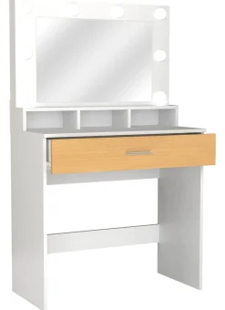 VCM Schminktisch »Schminktisch Frisiertisch Schublade Spiegel Kosmal« 1 Stk. tlg.