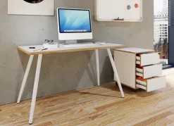 VCM Schreibtisch »Schreibtisch Bürotisch Computertisch Salia 138x50« 1 Stk. tlg.
