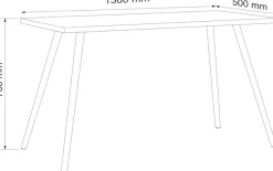 VCM Schreibtisch »Schreibtisch Bürotisch Computertisch Salia 138x50« 1 Stk. tlg.