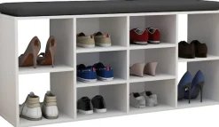 VCM Schuhregal »Holz Regal Schuhschrank Schuhregal Hinsol S« 1 Stk. tlg.