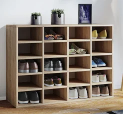 VCM Schuhregal »Holz Regal Schuhschrank Schuhregal Hinsol L«