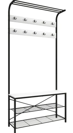VCM Schuhregal »Metall Garderobe Kleiderständer Schuhregal Taliro« 1 Stk. tlg.
