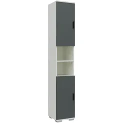 VCM Schuhschrank »Holz schmaler Schuhschrank Dielenmöbel GadosM« 1 Stk. tlg.