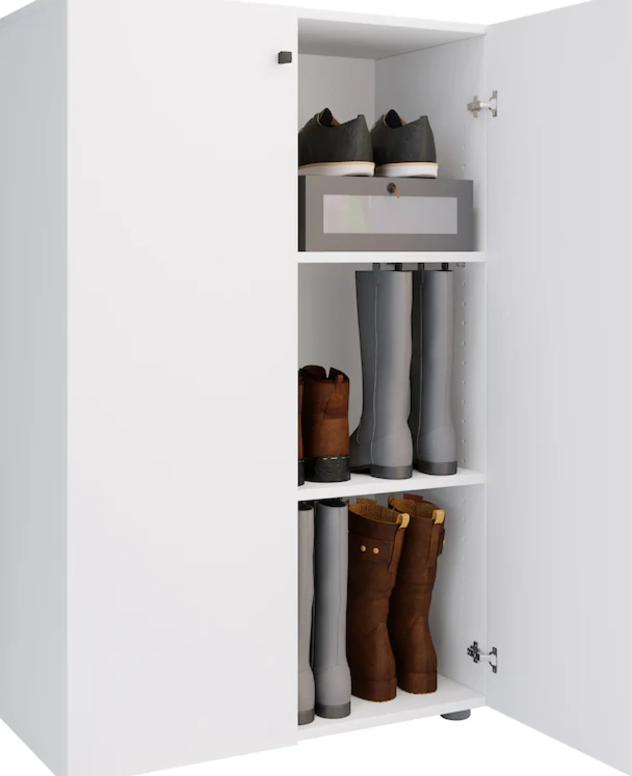 VCM Schuhschrank »Holz Schuhschrank Schuhregal Schuhkommode Lona 3« 1 Stk. tlg.