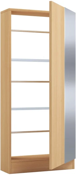 VCM Schuhschrank »Holz Schuhschrank Schuhkommode Fulisa L Spiegel« 1 Stk. tlg.