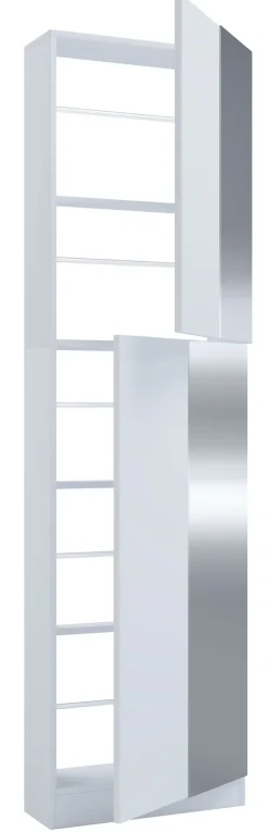 VCM Schuhschrank »Holz Schuhschrank Schuhkommode Fulisa XL Spiegel« 1 Stk. tlg.