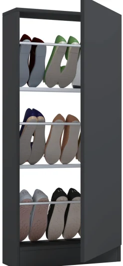VCM Schuhschrank »Holz Schuhschrank Schuhkommode Fulisa L« 1 Stk. tlg.