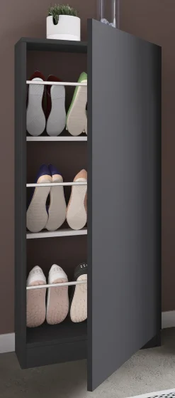 VCM Schuhschrank »Holz Schuhschrank Schuhkommode Fulisa L« 1 Stk. tlg.