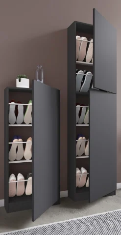 VCM Schuhschrank »Holz Schuhschrank Schuhkommode Fulisa L« 1 Stk. tlg.