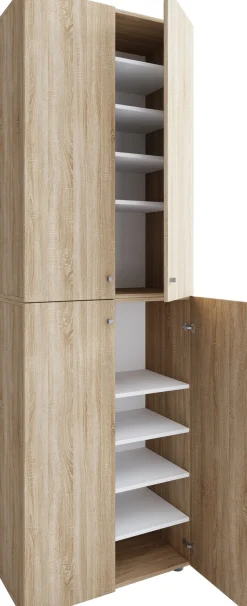 VCM Schuhschrank »XL Holz Großer Schuhschrank Schuhkommode Lona 10« 1 Stk. tlg.