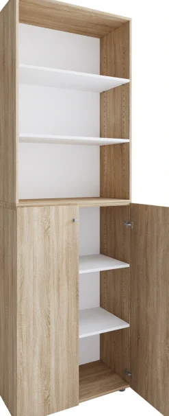 VCM Schuhschrank »XL Holz Großer Schuhschrank Schuhkommode Lona 6« 1 Stk. tlg.