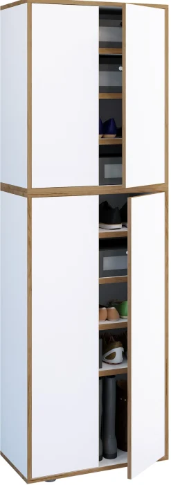 VCM Schuhschrank »XL Holz Großer Schuhschrank Schuhkommode Salia B60«