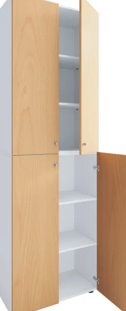 VCM Schuhschrank »XL Holz Großer Schuhschrank Schuhkommode Lona 6« 1 Stk. tlg.