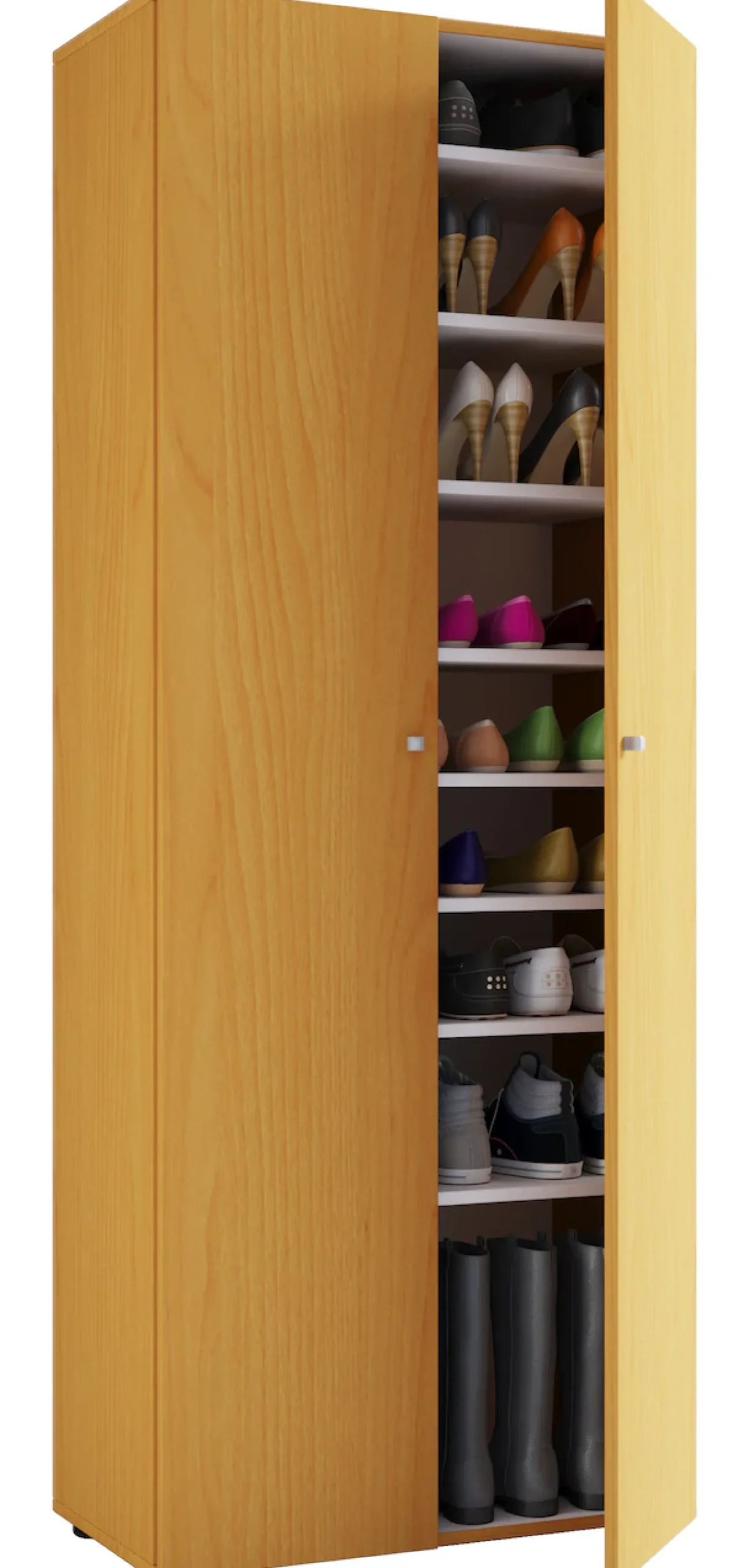 VCM Schuhschrank »XXL Holz Großer Schuhschrank Schuhkommode Vandol 9« 1 Stk. tlg.