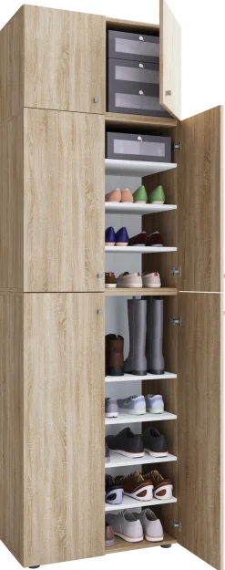 VCM Schuhschrank »XXL Schuhschrank Kleiderschrank Schrank Lona 9f A« 1 Stk. tlg.