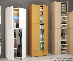 VCM Schuhschrank »XXL Schuhschrank Kleiderschrank Schrank Lona 5f A« 1 Stk. tlg.