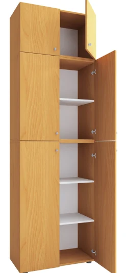 VCM Schuhschrank »XXL Schuhschrank Kleiderschrank Schrank Lona 5f A« 1 Stk. tlg.