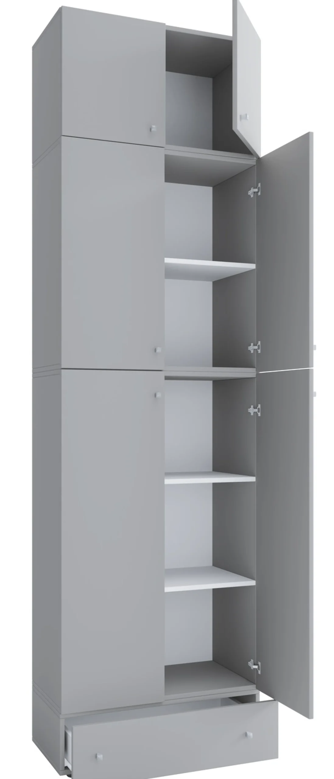 VCM Schuhschrank »XXL Schuhschrank Kleiderschrank Schrank Lona 5f AS« 1 Stk. tlg.