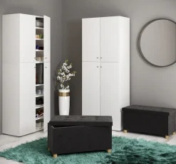VCM Sitztruhe »Stoff Sitztruhe Sitzbank Truhe Box Kiste Sizos L« 1 Stk. tlg.