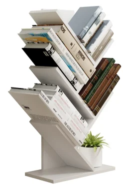 VCM Standregal »Holz Aufbewahrung Stand Regal Bücher Nulis L« 1 Stk. tlg.