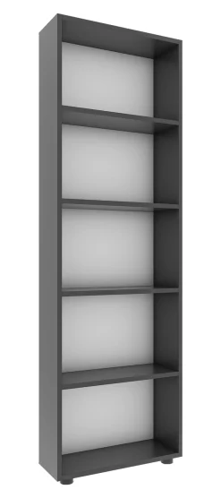 VCM Standregal »Holz Büro Regal Bücher Ordner Aktenregal Bulas 5f« 1 Stk. tlg.