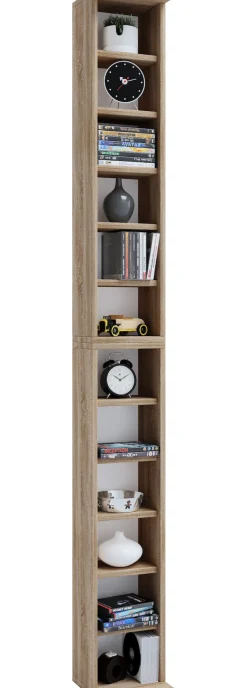 VCM Standregal »Holz CD DVD Stand Aufbewahrung Deko Regal Bigol« 1 Stk. tlg.