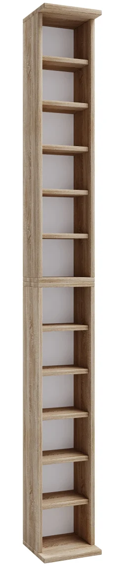 VCM Standregal »Holz CD DVD Stand Aufbewahrung Deko Regal Bigol« 1 Stk. tlg.