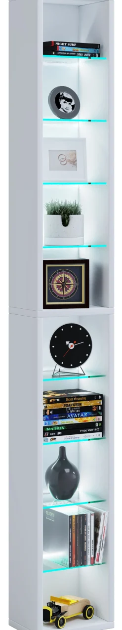 VCM Standregal »Holz CD DVD Stand Aufbewahrung Regal Rasato XL« 1 Stk. tlg.
