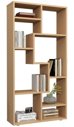 VCM Standregal »Holz Stand Regal Raumteiler Bücherregal Lanisa M« 1 Stk. tlg.