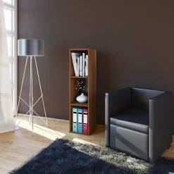 VCM Standregal »Holz Stand Regal Aufbewahrung Deko Bücher Mendas 3« 1 Stk. tlg.