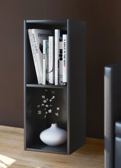 VCM Standregal »Holz Stand Regal Aufbewahrung Deko Bücher Mendas 2« 1 Stk. tlg.