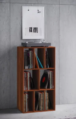 VCM Standregal »Schallplattenregal Raumteiler LP Schaltino« 1 Stk. tlg.