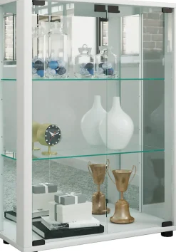 VCM Standvitrine »Glas Stand Vitrine Sammelvitrine Sintalo Spiegel« 1 Stk. tlg.