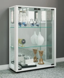 VCM Standvitrine »Glas Stand Vitrine Sammelvitrine Sintalo Spiegel« 1 Stk. tlg.