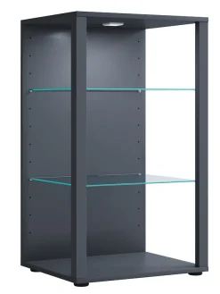VCM Standvitrine »Holz Glas Stand Vitrine Sammelvitrine Glasol XL« 1 Stk. tlg.
