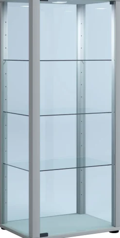 VCM Standvitrine »Holz Glas Stand Vitrine Sammelvitrine Kavisa M« 1 Stk. tlg.