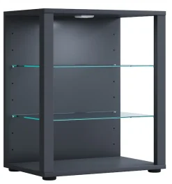 VCM Standvitrine »Holz Glas Stand Vitrine Sammelvitrine Glasol L« 1 Stk. tlg.