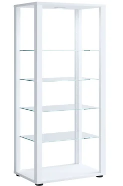 VCM Standvitrine »Holz Glas Stand Vitrine Sammelvitrine Glasol lV« 1 Stk. tlg.
