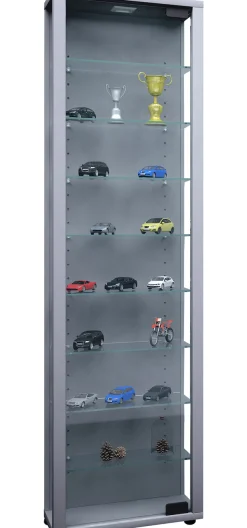 VCM Standvitrine »Holz Glas Stand Vitrine Sammelvitrine Edana Maxi« 1 Stk. tlg.