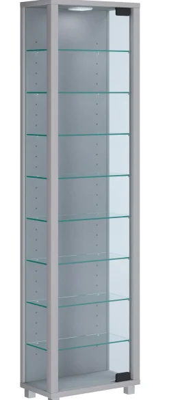 VCM Standvitrine »Holz Glas Stand Vitrine Sammelvitrine Edana Maxi« 1 Stk. tlg.