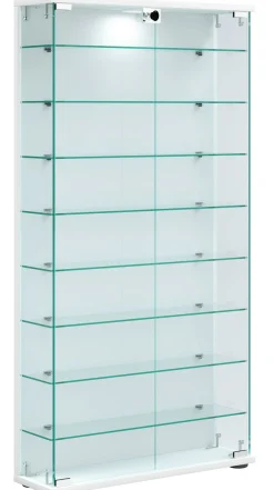 VCM Standvitrine »Holz Glas Stand Vitrine Sammelvitrine Stelas L« 1 Stk. tlg.